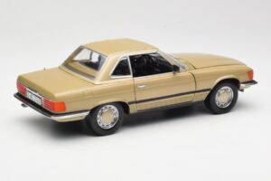 Mercedes 350 SL R107 Złoty Sun Star 1:18 MB004 Metal — zdjęcie 3 z 8