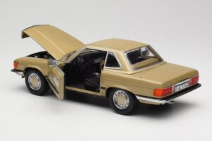 Mercedes 350 SL R107 Złoty Sun Star 1:18 MB004 Metal — zdjęcie 5 z 8