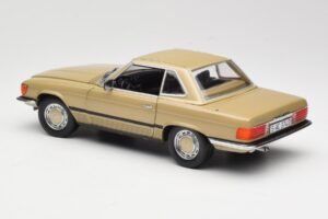 Mercedes 350 SL R107 Złoty Sun Star 1:18 MB004 Metal — zdjęcie 7 z 8