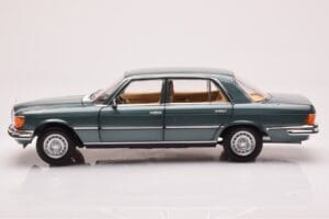 Mercedes 450 SEL 6.9 W116 Petrol Metaliczny Norev 1:18 183974 Metal — zdjęcie 4 z 8