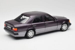 Mercedes 500 E W124 Bornit Metallic Norev 1:18 183948 Metal — zdjęcie 3 z 8