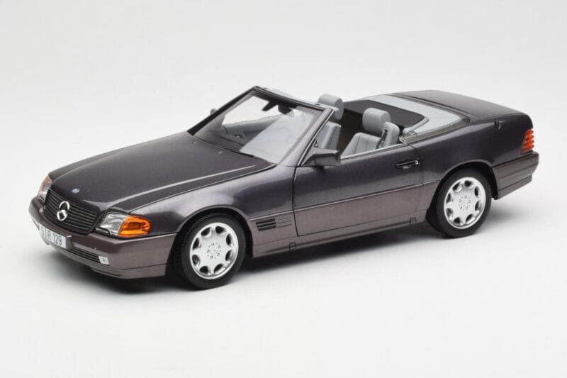 Mercedes 500 SL R129 Bornit Metaliczny Edycja Dealerska Norev 1:18 B66040655 Metal