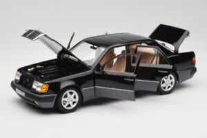 Mercedes 500E W124 Czarny Edycja Limitowana Norev 1:18 183949 Metal — zdjęcie 2 z 12