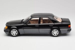 Mercedes 500E W124 Czarny Edycja Limitowana Norev 1:18 183949 Metal — zdjęcie 4 z 12