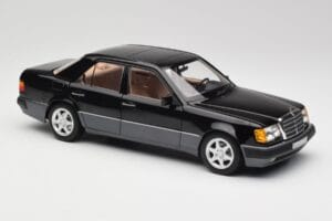 Mercedes 500E W124 Czarny Edycja Limitowana Norev 1:18 183949 Metal — zdjęcie 6 z 12