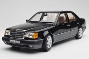 Mercedes 500E W124 Czarny Edycja Limitowana Norev 1:18 183949 Metal — zdjęcie 9 z 12