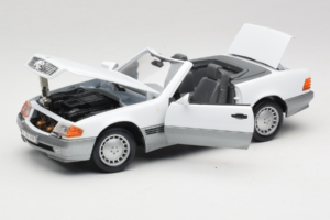 Mercedes 500 SL R129 Biały Roadtough 1:18 92048 Metal — zdjęcie 2 z 8