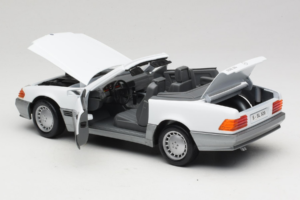Mercedes 500 SL R129 Biały Roadtough 1:18 92048 Metal — zdjęcie 5 z 8
