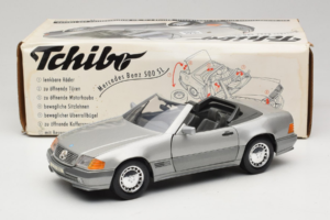 Mercedes 500SL R129 Srebrny Tchibo 1:18 TC001 Metal — zdjęcie 8 z 8
