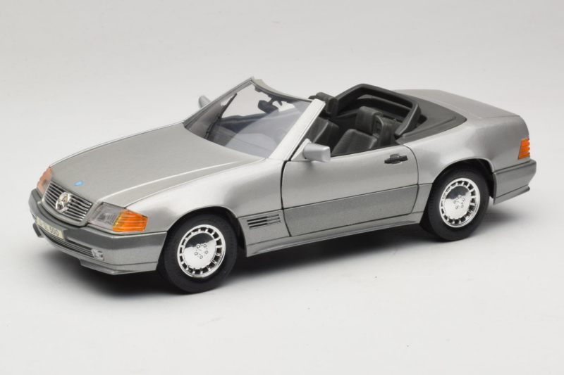 Mercedes 500SL R129 Srebrny Tchibo 1:18 TC001 Metal