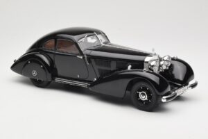 Mercedes 540K Autobahn Kurier Czarny BoS Models 1:18 BOS003 Żywica — zdjęcie 4 z 6