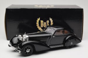 Mercedes 540K Autobahn Kurier Czarny BoS Models 1:18 BOS003 Żywica — zdjęcie 6 z 6