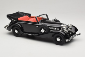 Mercedes 540K Kabriolet Czarny Cult Models 1:18 CML184-1 Metal — zdjęcie 4 z 6
