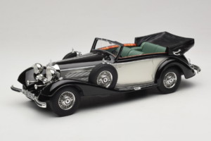 Mercedes 540K Kabriolet Czarny Srebrny Cult Models 1:18 CML184-3 Metal