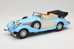 Mercedes 540K Kabriolet Niebieski Biały Cult Models 1:18 CML184-2 Metal