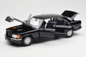Mercedes 560 SEL W126 Czarny Edycja Dealerska Norev 1:18 B66040599 Metal — zdjęcie 2 z 8