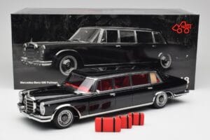 Mercedes 600 Pullman W100 Czarny NZG 1:18 1071/50 Metal — zdjęcie 8 z 8