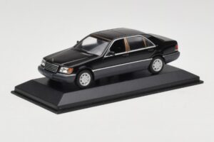 Mercedes 600 SEL W140 Black Metallic Minichamps 1:43 940035400 Metal — zdjęcie 2 z 4