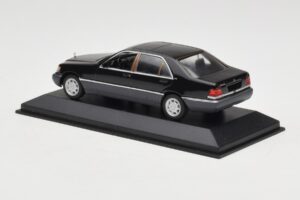 Mercedes 600 SEL W140 Black Metallic Minichamps 1:43 940035400 Metal — zdjęcie 3 z 4