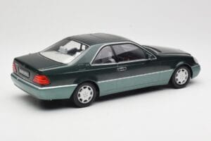 Mercedes 600 SEC W140 Coupe Green Metallic KK-Scale 1:18 KKDC180343 Metal — zdjęcie 2 z 6