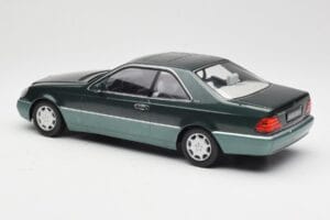 Mercedes 600 SEC W140 Coupe Green Metallic KK-Scale 1:18 KKDC180343 Metal — zdjęcie 5 z 6