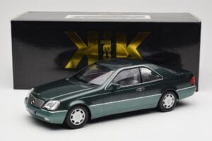Mercedes 600 SEC W140 Coupe Green Metallic KK-Scale 1:18 KKDC180343 Metal — zdjęcie 6 z 6