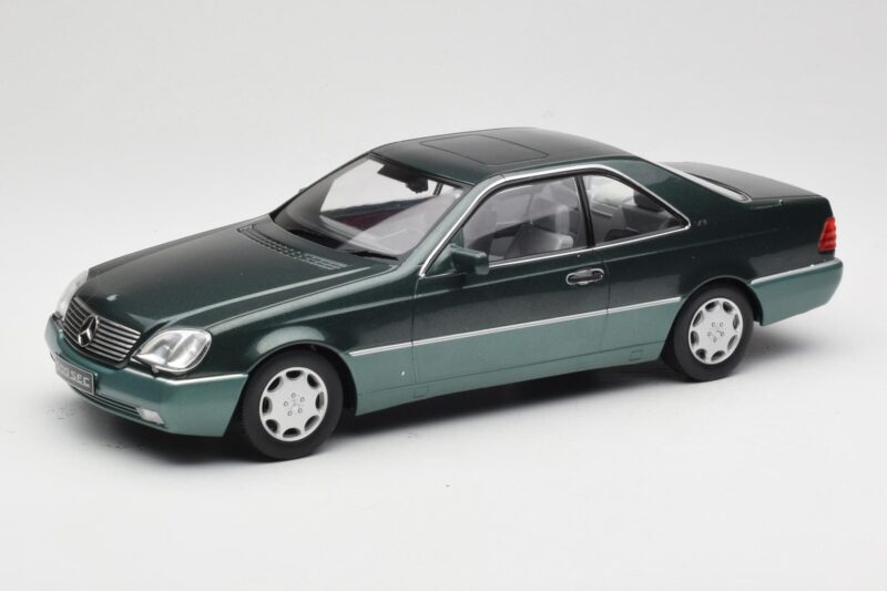 Mercedes 600 SEC W140 Coupe Green Metallic KK-Scale 1:18 KKDC180343 Metal