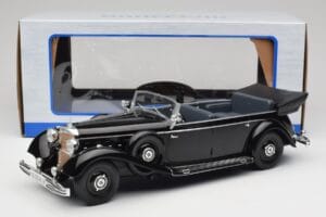 Mercedes 770 W150 Czarny MCG 1:18 MCG18207 Metal — zdjęcie 6 z 6