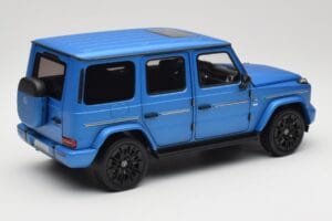 Mercedes AMG G 63 L W465 Niebieski Norev 1:18 B66960664 Metal — zdjęcie 2 z 6