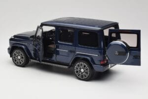 Mercedes AMG G 63 L W465 Granatowy Norev 1:18 B66960663 Metal — zdjęcie 5 z 8