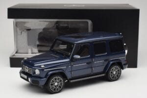 Mercedes AMG G 63 L W465 Granatowy Norev 1:18 B66960663 Metal — zdjęcie 8 z 8