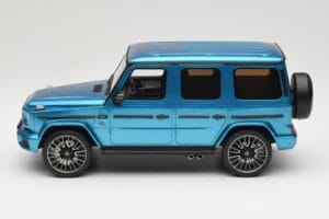 Mercedes AMG G63 W463 Hyper Blue Magno GT Spirit 1:18 GT925 Żywica — zdjęcie 3 z 6