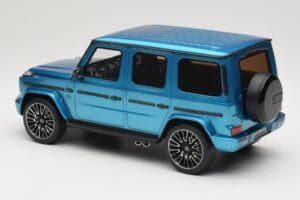 Mercedes AMG G63 W463 Hyper Blue Magno GT Spirit 1:18 GT925 Żywica — zdjęcie 5 z 6