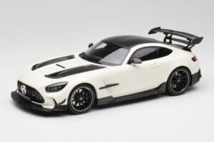 Mercedes AMG GT C190 Black Series Designo Diamond Biały Metallic Minichamps 1:18 155032022 Metal
