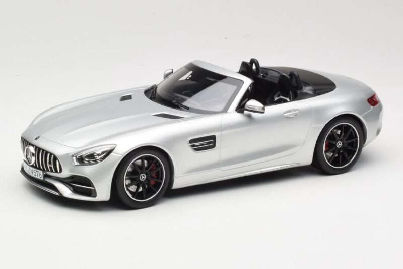 Mercedes AMG GT C Roadster R190 Srebrny Norev 1:18 183453 Metal