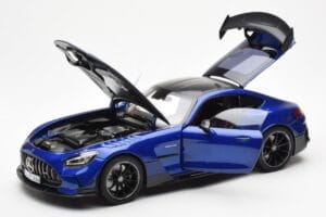 Mercedes AMG GT C190 Black Series Niebieski Metallic Norev 1:18 183908 Metal — zdjęcie 2 z 8