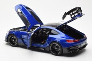 Mercedes AMG GT C190 Black Series Niebieski Metallic Norev 1:18 183908 Metal — zdjęcie 5 z 8