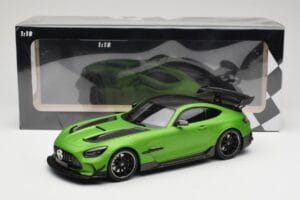 Mercedes AMG GT C190 Black Series Green Hell Magno Minichamps 1:18 155032020 Metal — zdjęcie 6 z 6