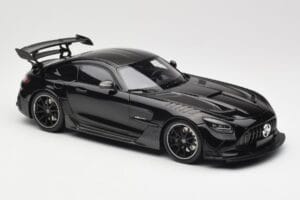 Mercedes AMG GT C190 Black Series Jet Black Metallic Minichamps 1:18 155032024 Metal — zdjęcie 4 z 6
