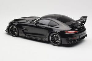Mercedes AMG GT C190 Black Series Jet Black Metallic Minichamps 1:18 155032024 Metal — zdjęcie 5 z 6
