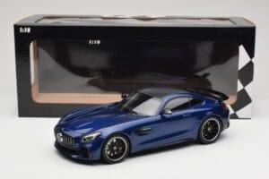 Mercedes AMG GT R C190 AMG Solarbeam Yellow Metallic Minichamps 1:18 155036022 Metal — zdjęcie 6 z 6