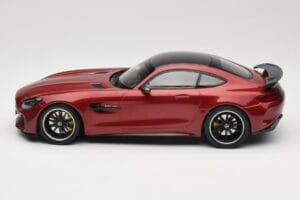 Mercedes AMG GT R C190 Jupiter Red Metallic Minichamps 1:18 155036027 Metal — zdjęcie 3 z 6