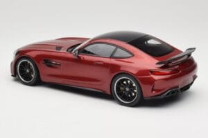 Mercedes AMG GT R C190 Jupiter Red Metallic Minichamps 1:18 155036027 Metal — zdjęcie 5 z 6