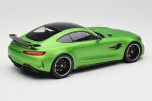 Mercedes AMG GT R C190 Matowy Zielony Minichamps 1:18 155036020 Metal — zdjęcie 2 z 6