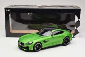 Mercedes AMG GT R C190 Matowy Zielony Minichamps 1:18 155036020 Metal — zdjęcie 6 z 6