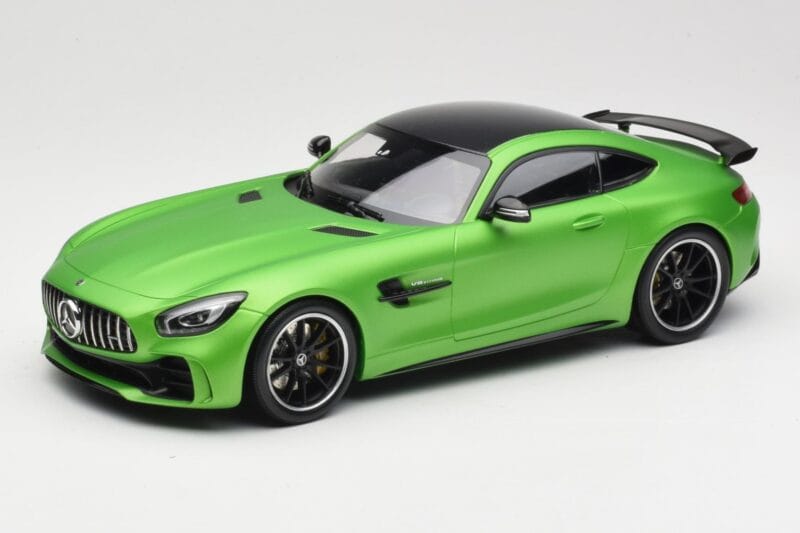 Mercedes AMG GT R C190 Matowy Zielony Minichamps 1:18 155036020 Metal