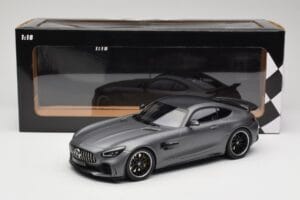 Mercedes AMG GT R C190 Matowy Szary Metalik Minichamps 1:18 155036026 Metal — zdjęcie 6 z 6