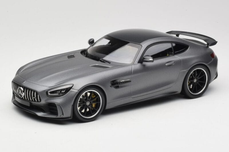 Mercedes AMG GT R C190 Matowy Szary Metalik Minichamps 1:18 155036026 Metal