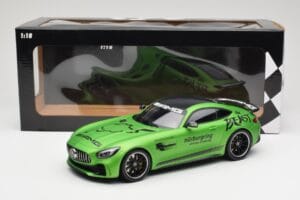 Mercedes AMG GT R C190 Ringtaxi Minichamps 1:18 155036091 Metal — zdjęcie 6 z 6