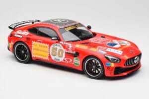 Mercedes AMG GT R C190 Różowe Złoto Minichamps 1:18 155036024 Metal — zdjęcie 4 z 6